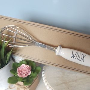 NWT Rae Dunn Ceramic Whisk
